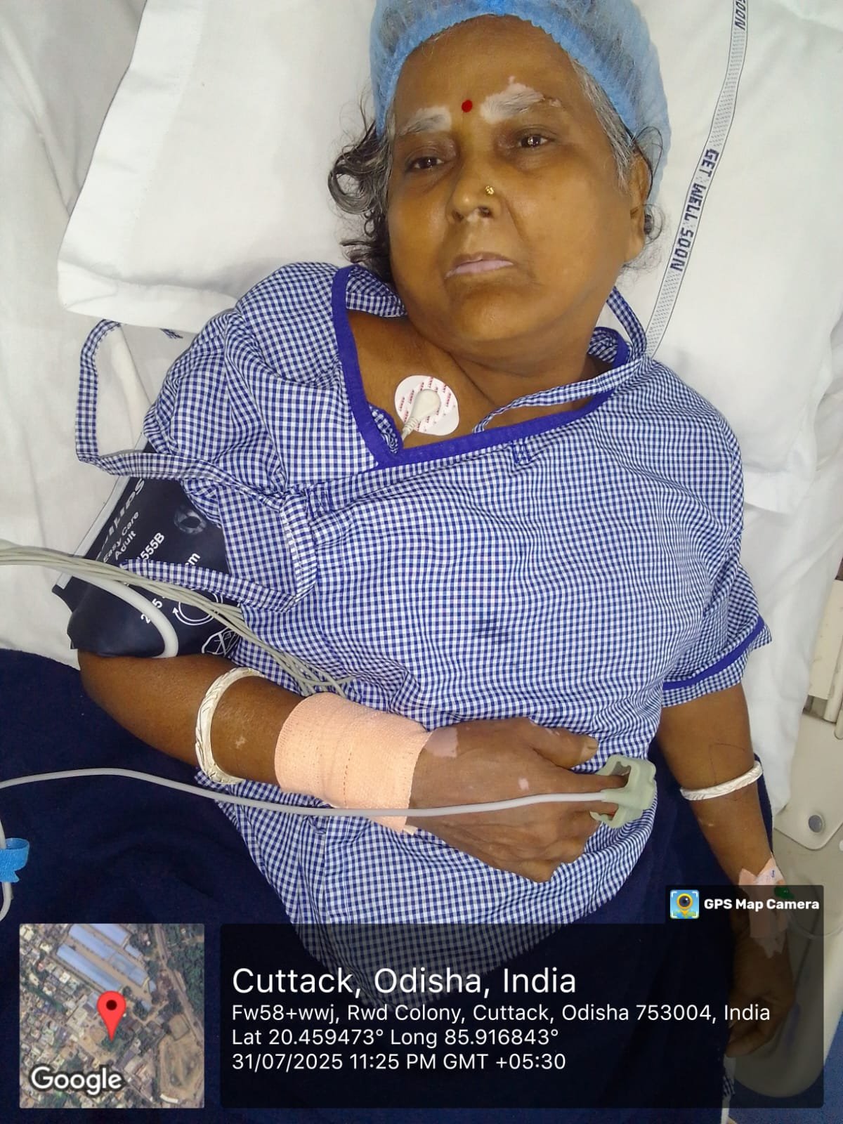 Patient Padmabati Jena